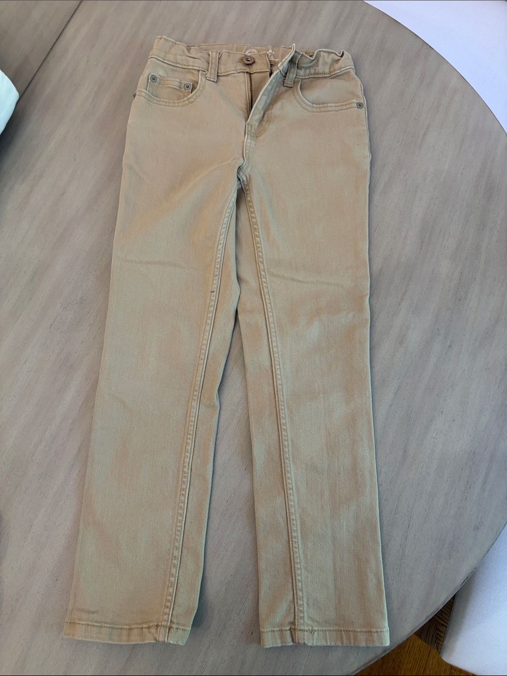 wonder nation Tan Straight-Leg Kids Jeans